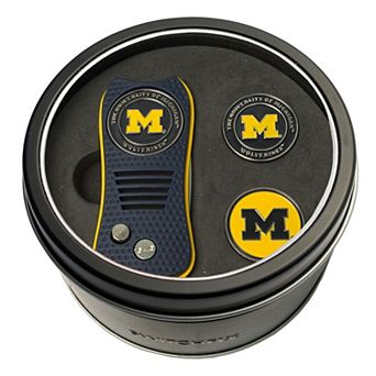 Team Golf Michigan Wolverines Switchfix Divot Tool & Two Ball Markers