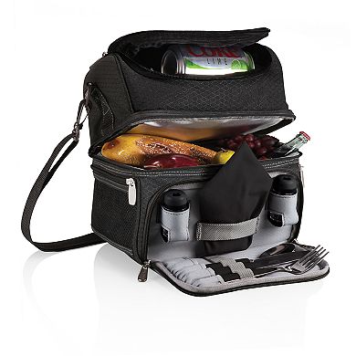 Picnic Time Purdue Boilermakers 7-Piece Insulated Cooler Lunch Tote Set