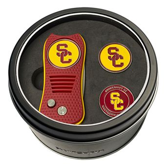 Team Golf USC Trojans Switchfix Divot Tool & Two Ball Markers