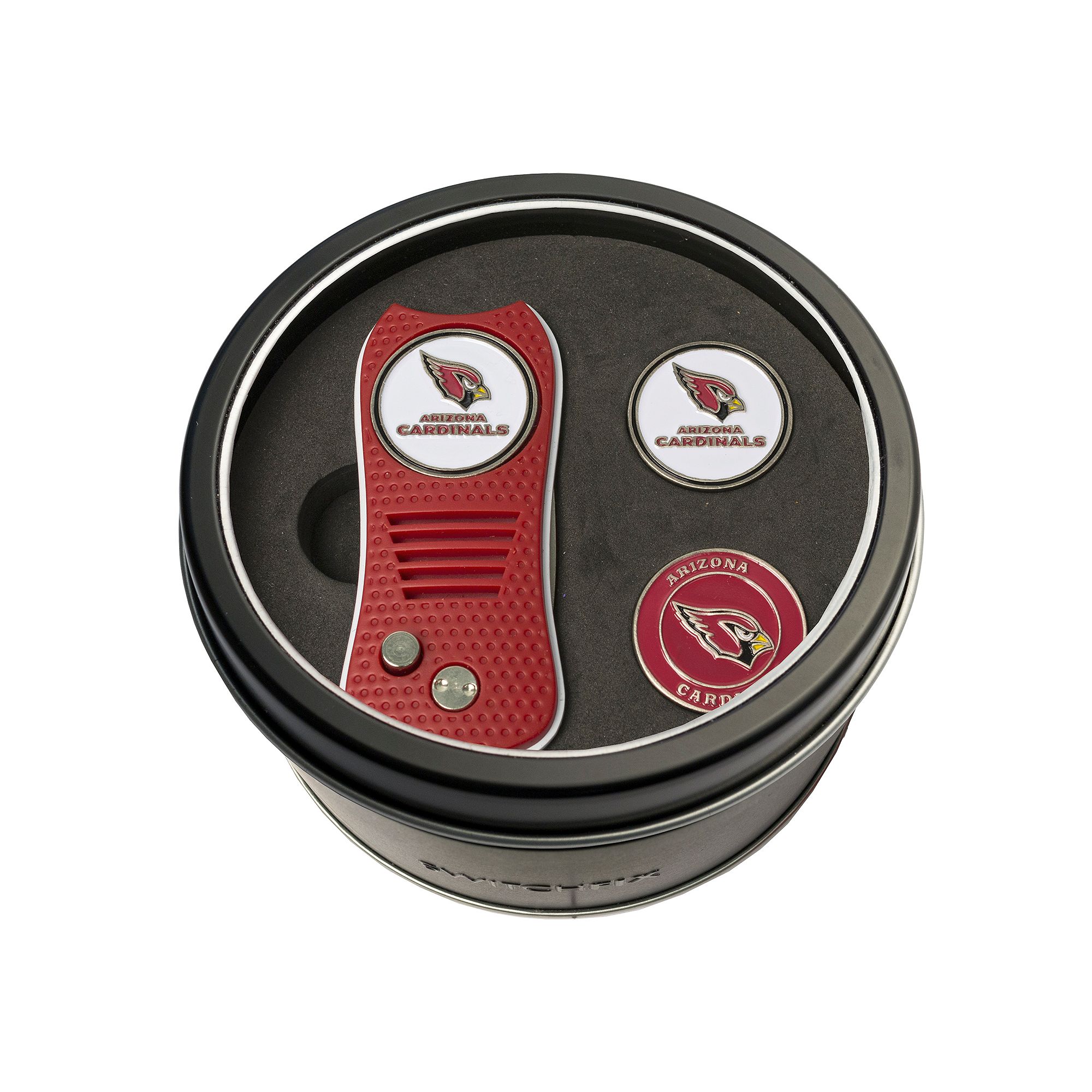Team Golf Arizona Cardinals Switchfix Divot Tool & Two Ball Markers