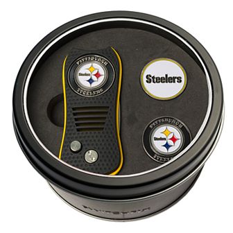 Team Golf Pittsburgh Steelers Switchfix Divot Tool & Two Ball Markers