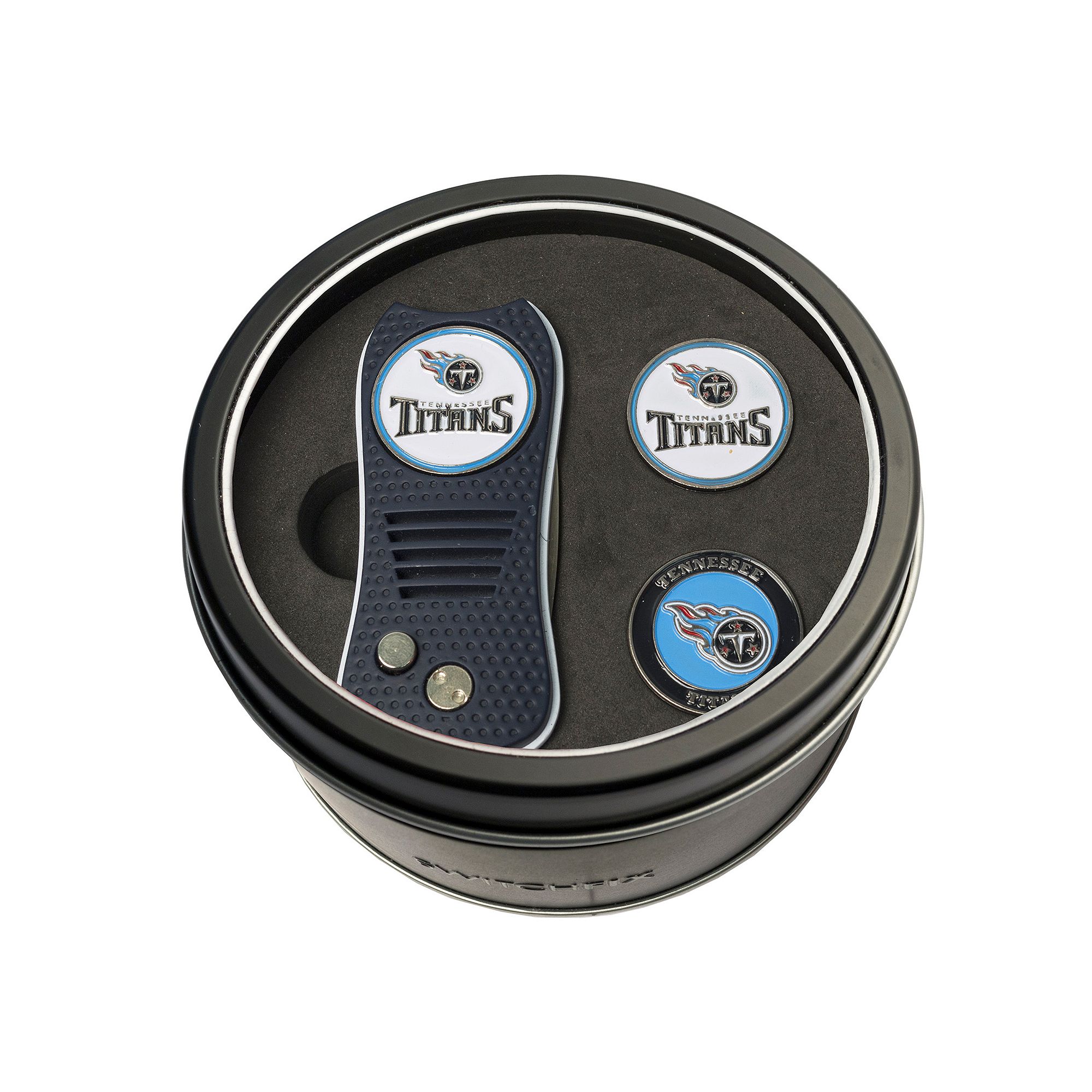 Team Golf Tennessee Titans Switchfix Divot Tool & Two Ball Markers