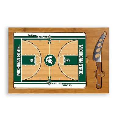 Picnic Time Michigan State Spartans Cutting Board Serving Tray