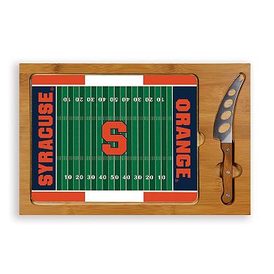 Picnic Time Syracuse Orange Cutting Board Serving Tray