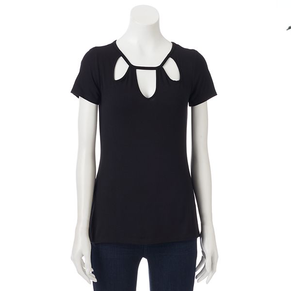 Women's Jennifer Lopez Cutout Tee