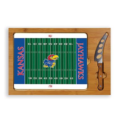 Picnic Time Kansas Jayhawks Cutting Board Serving Tray