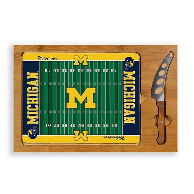 Picnic Time Michigan Wolverines Cutting Board Serving Tray