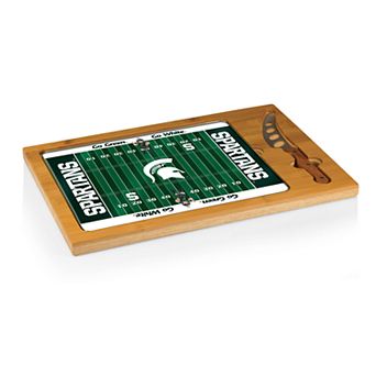 Picnic Time Michigan State Spartans Cutting Board Serving Tray