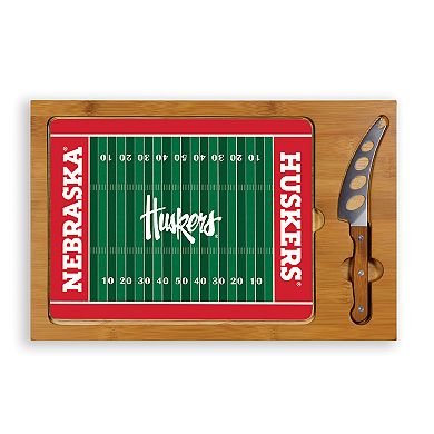 Picnic Time Nebraska Cornhuskers Cutting Board Serving Tray