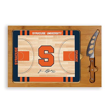 Picnic Time Syracuse Orange Cutting Board Serving Tray