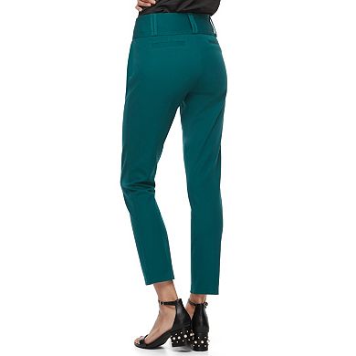 Juniors' Candie's® Button Front Ankle Pants 