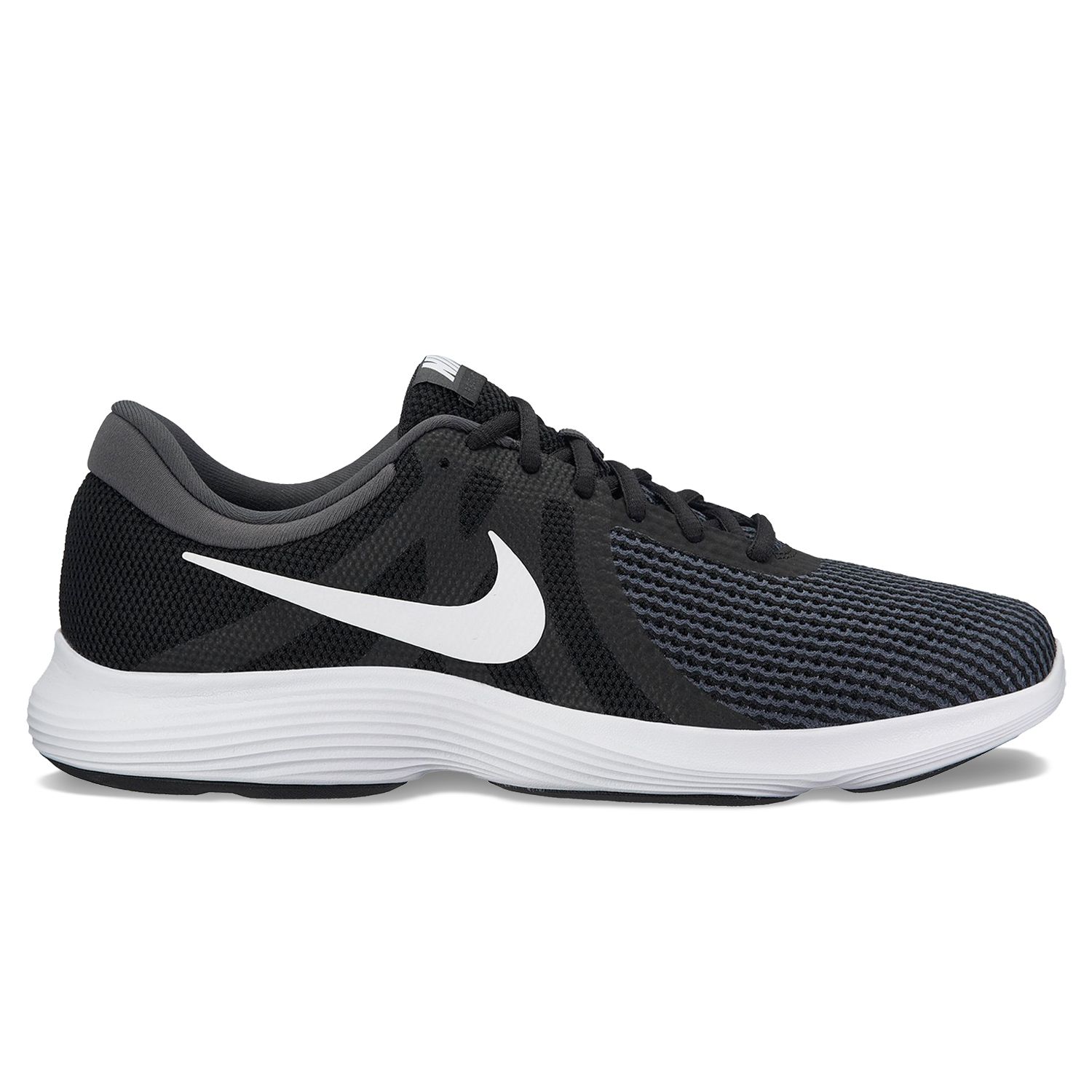 nike revolution 4 men's black