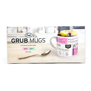 Fred Grub Mugs Microwave Recipes 2-Pack