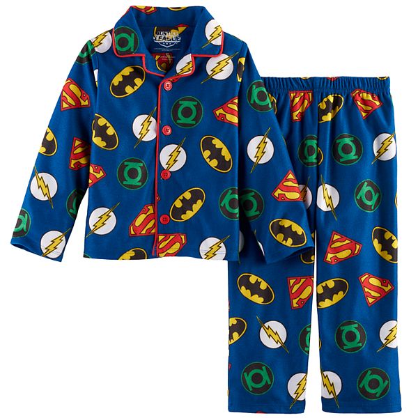 Men's Justice League Pajama Lounge Pants sz XXL Batman Superman Flash B195 