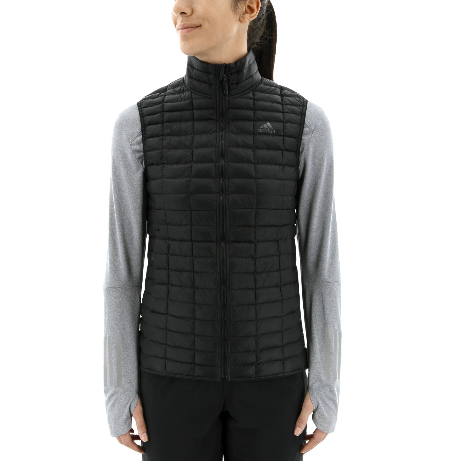 adidas padded vest