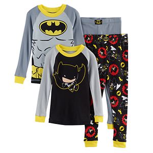 Toddler Boy DC Comics Batman 4-pc. Pajama Set