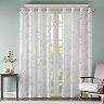 Madison Park 1-Panel Kauna Palm Leaf Sheer Window Curtain