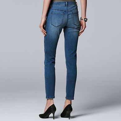 Women's Simply Vera Vera Wang 10th Anniversary Embellished Skinny Jeans