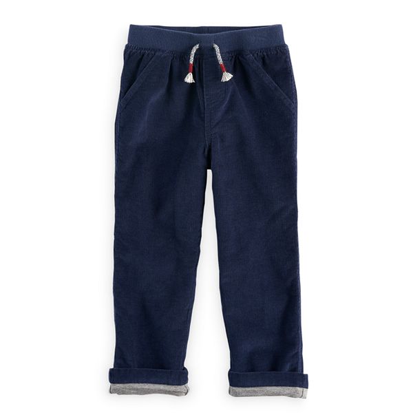 Baby Boy Jumping Beans® Jersey Lined Corduroy Pants