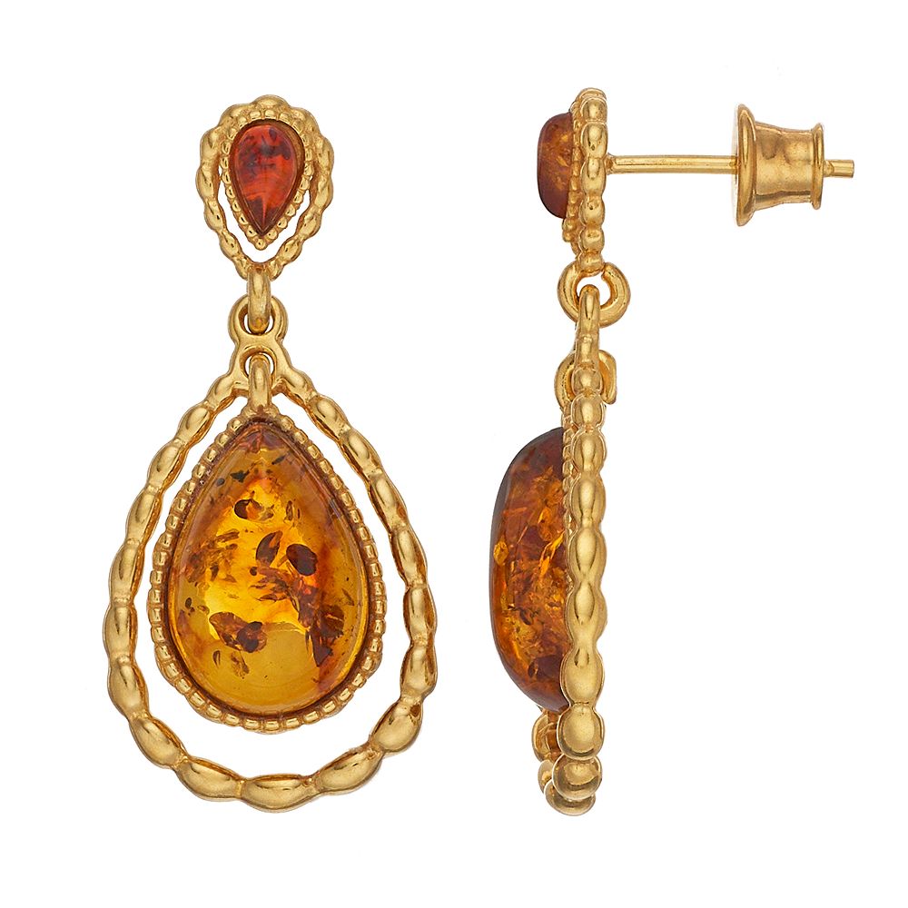 [Golden dew] 韓国☆18K Gold☆Venoa 3 Earrings 44-102864-01_8f02d41d-bd7f-