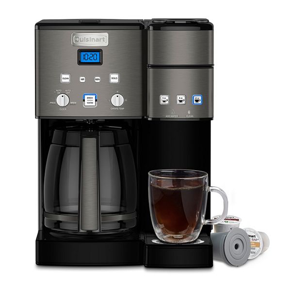 Cuisinart Coffee Center 2-in-1 12-Cup Coffeemaker & Single Serve Brewer