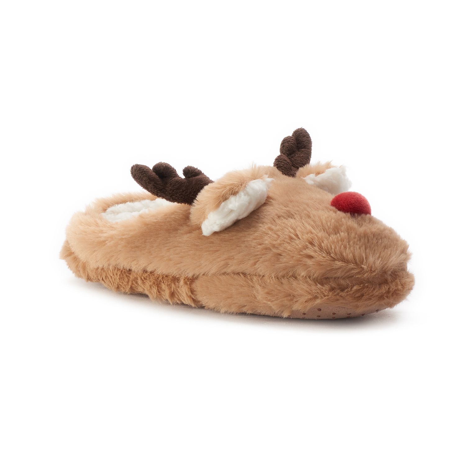 kohls fluffy slippers
