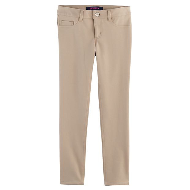 Girls plus outlet size khaki pants