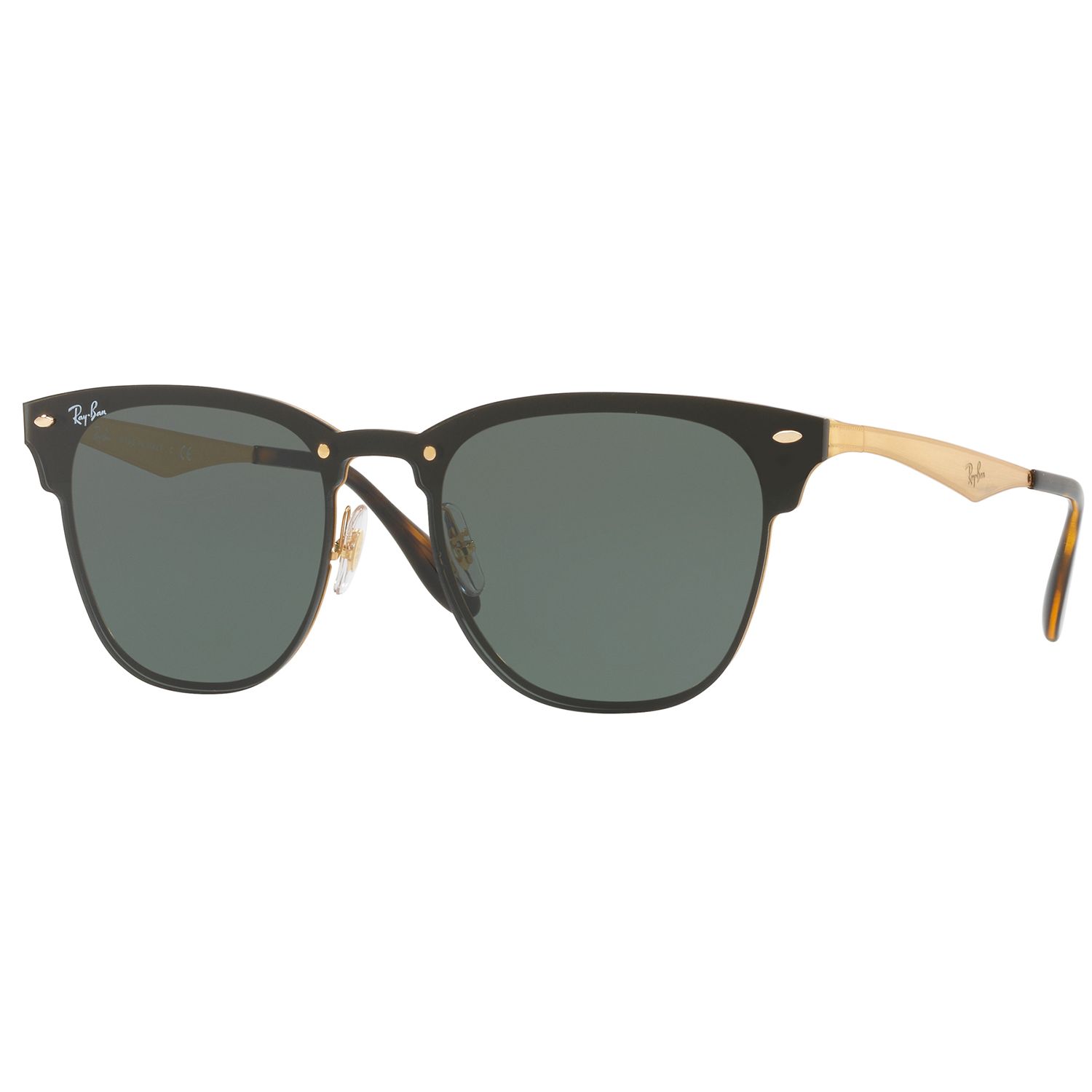 ray ban rimless sunglasses