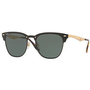 Ray Ban Rb3016 Clubmaster Classic 51mm Square Polarized Sunglasses