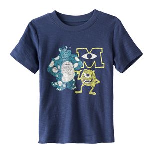 Disney / Pixar Monsters Inc. Sulley & Mike Baby Boy Slubbed Tee by Jumping Beans®