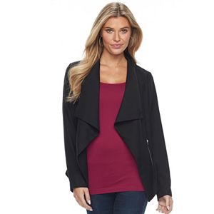 Women's Apt. 9® Draped Flyaway Blazer
