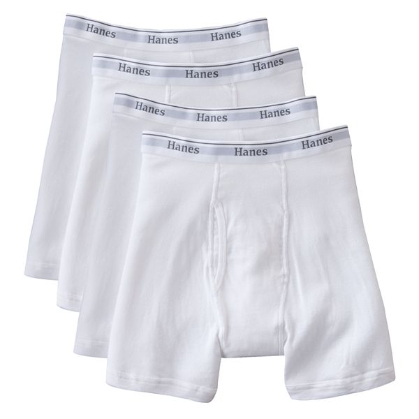 Hanes Men's Tagless No Ride Up Briefs,White (XX-Large, White) at   Men's Clothing store
