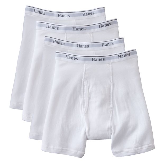 Hanes Men's Big Briefs - Sizes (Pack Of 4), White, 4X-Large at  Men's  Clothing store