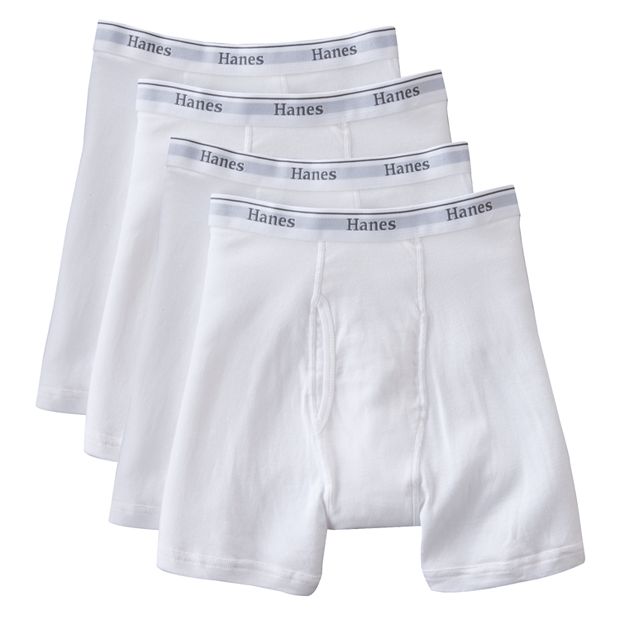 Hanes Men`s White Briefs, XL, White 