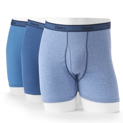 Big & Tall Hanes Classics 3-pack Fresh IQ Boxer Briefs