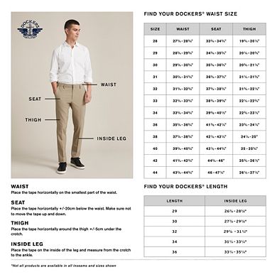 Men's Dockers Smart 360 FLEX Straight-Fit Downtime Khaki Pants