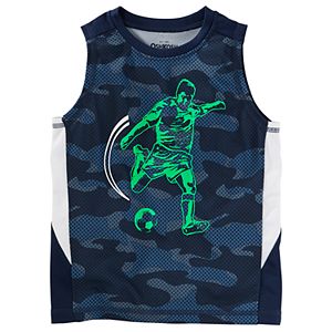 Boys 4-12 OshKosh B'gosh® Mesh Camouflaged Muscle Tank