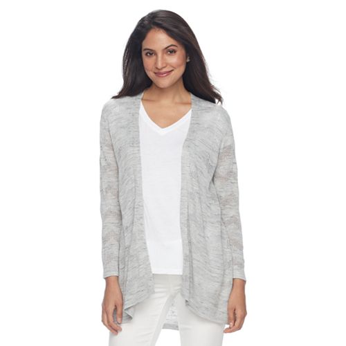 croft and barrow open front cardigan