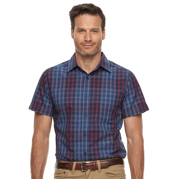 Men's Haggar Classic-Fit Button-Down Shirt