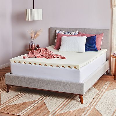 Serta Comfort Boost 2.5 Inch Memory Foam Mattress Topper