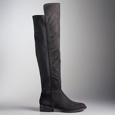 Vera wang over the knee boots sales