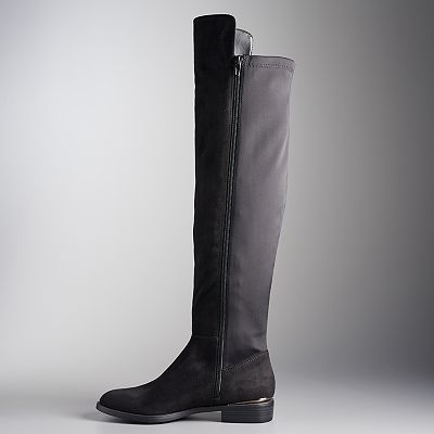 Simply Vera Vera Wang Florence Women s Over The Knee Boots