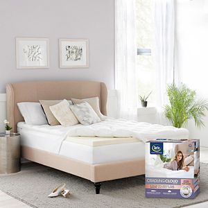 Serta 5-inch Cradling Cloud Plus Mattress Topper