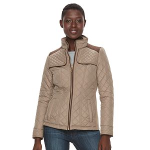 Women's Weathercast Quilted Side-Stretch Jacket