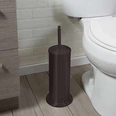 Bath Bliss Rustic Toilet Bowl Plunger & Storage Caddy