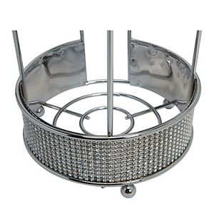 Bath Bliss Bead Tissue Roll Storage Stand