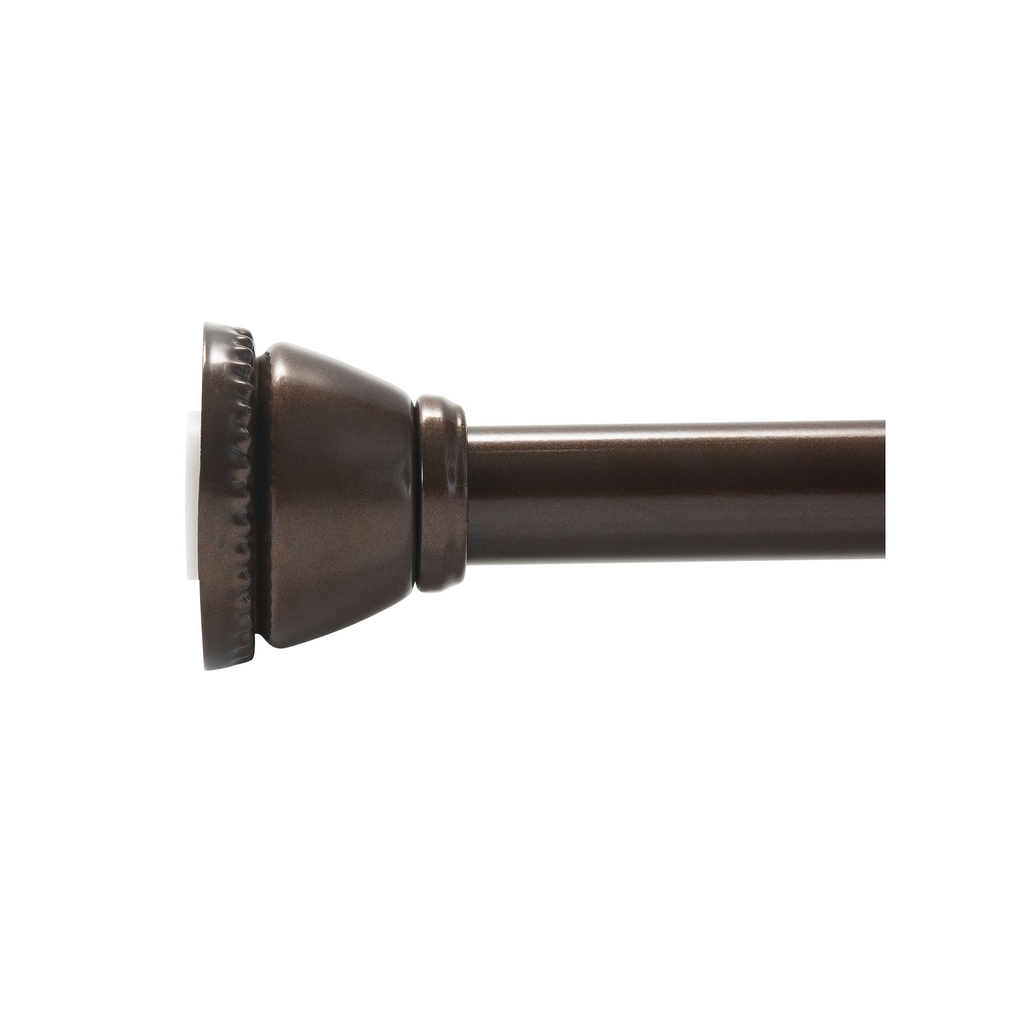 Bath Bliss Tension Shower Curtain Rod, Bronze