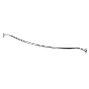 Zenna Home Double Curved Shower Curtain Rod