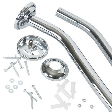 Bath Bliss Curved Shower Curtain Rod
