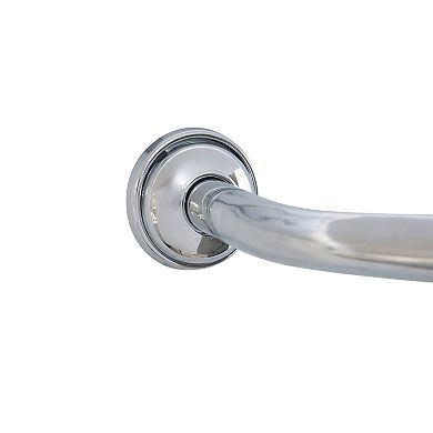 Bath Bliss Curved Shower Curtain Rod
